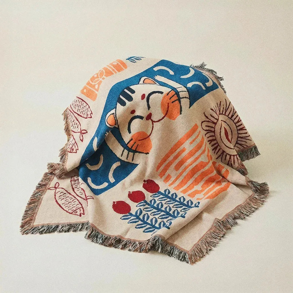 Manta Gatto al Sole